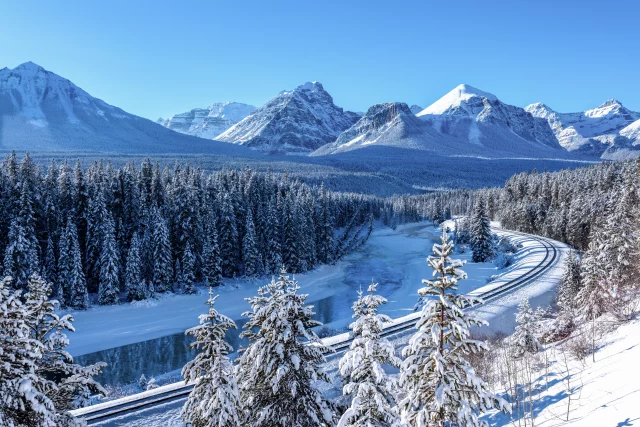 [동계] 당일 C코스 – 보우 호수 & 마블 캐년 & 페이토 호수