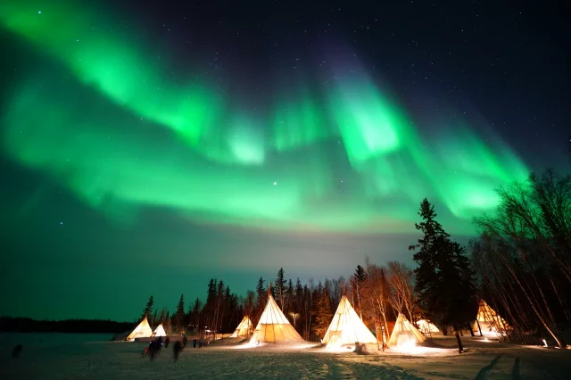 [2박 3일] 옐로나이프 오로라 빌리지 호텔 패키지